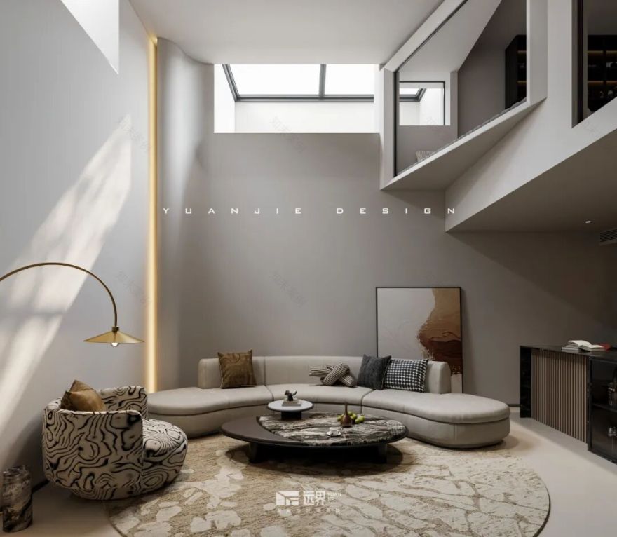 中洲锦城湖岸300㎡ X栖于光影丨中国成都丨C&D house工作室-17