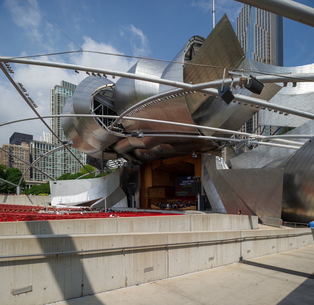 芝加哥千禧公园 Jay Pritzker Pavilion 音乐厅-8