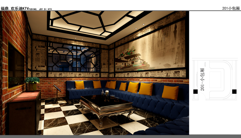 福鼎欢乐迪 KTV丨陈建春|线索 DESIGN-51