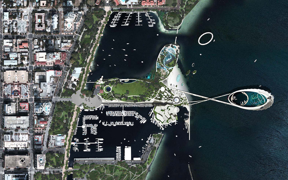 圣彼得斯堡码头 “The Lens” 设计方案丨美国丨迈克尔·马尔赞建筑事务所,汤姆·利德工作室-4