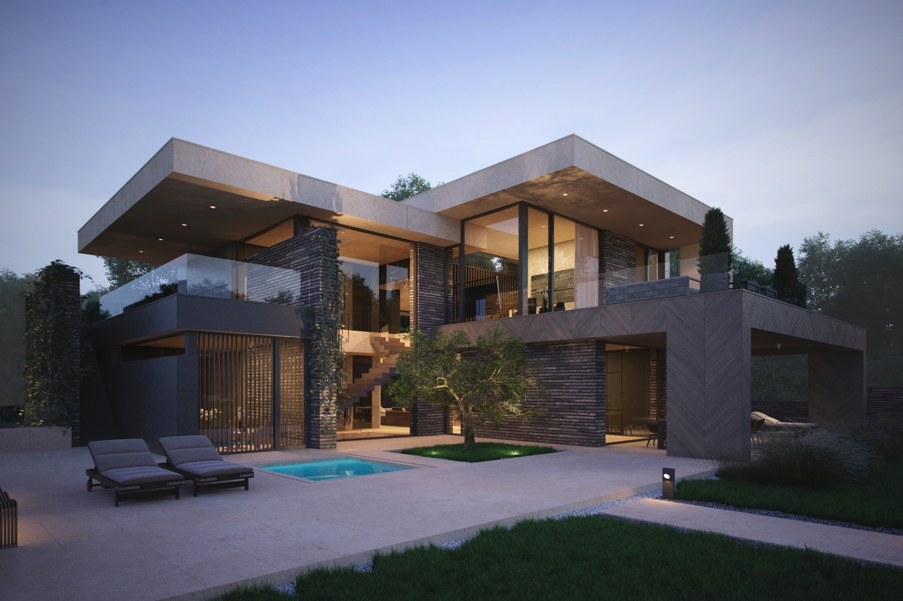 Country house in the settlement Podushkino Alexandra Fedorova-8