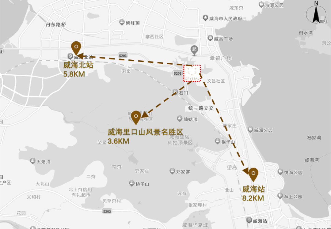 威海环翠世昌大道桔子水晶酒店丨中国威海丨ABH亚筑设计集团-11