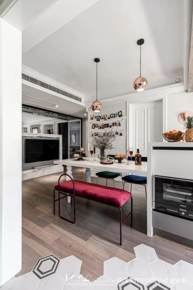 124㎡水瓶座潮流混搭家居,演绎现代法式浪漫生活-27