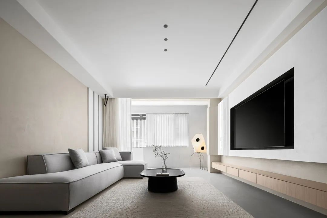 126㎡三室两厅，极简的松弛感 | 徐伟明建筑室内设计-26