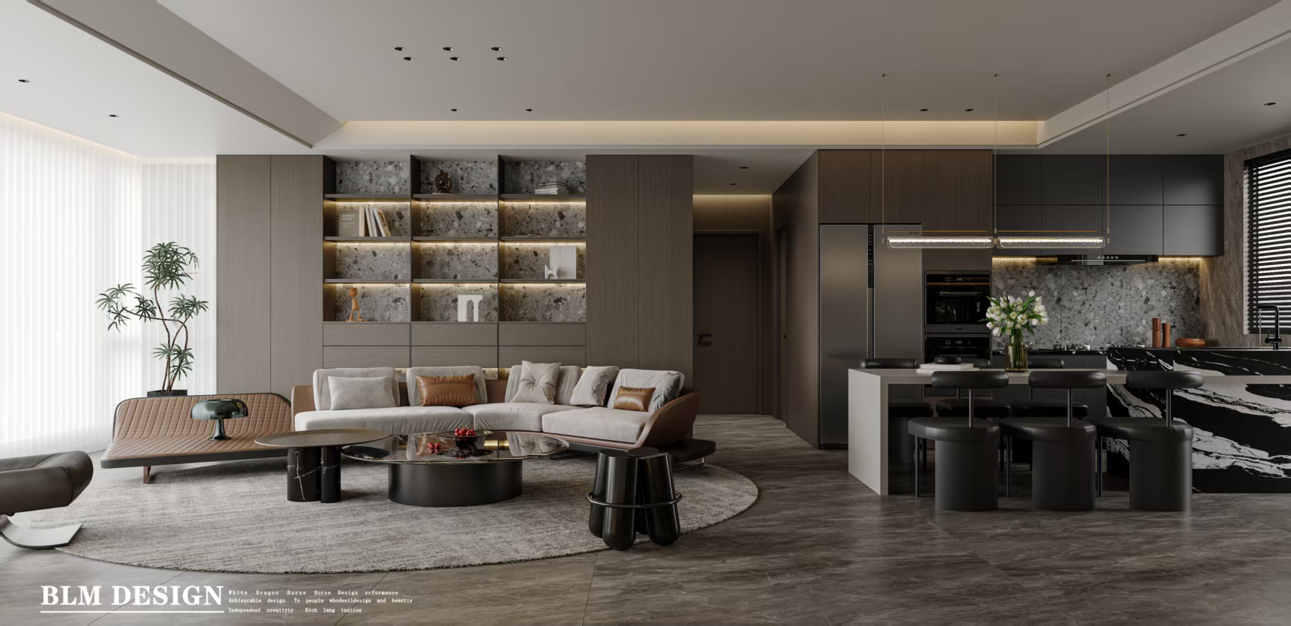 现代意式设计案例分享-0