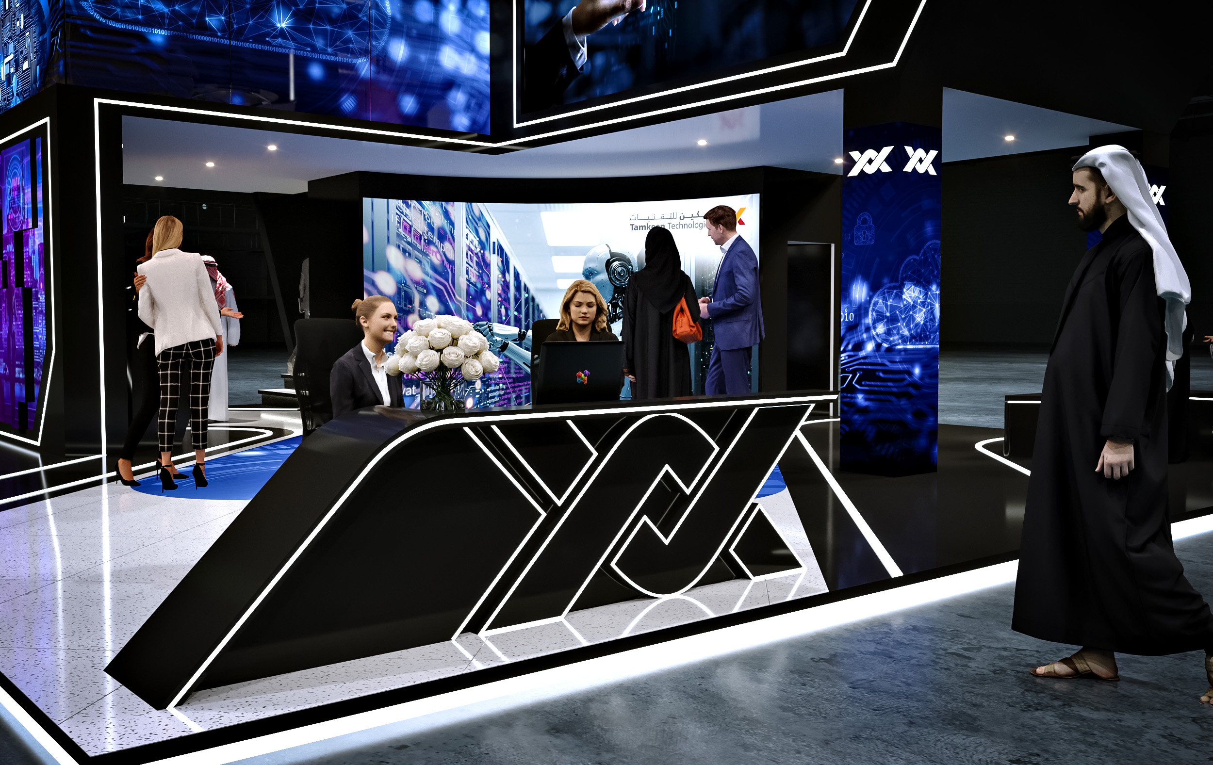 Tamkeen 12m X10m Stand-4