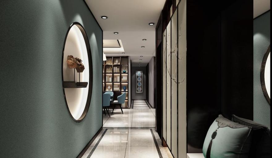 赵先生家的新中式雅居 | 彭下欢设计的空间美学-0