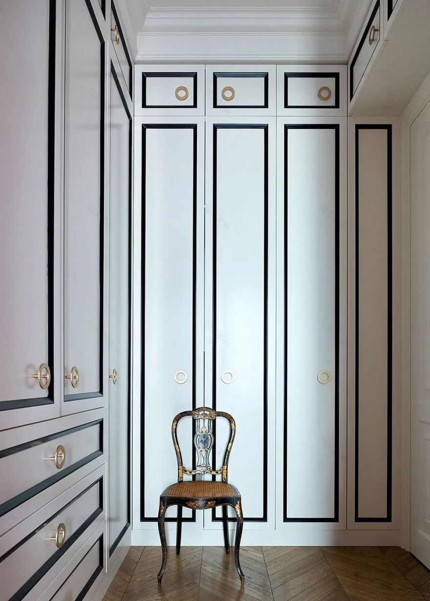 莫斯科市中心典雅浪漫别墅设计丨俄罗斯莫斯科丨Alisa Shabelnikova-9