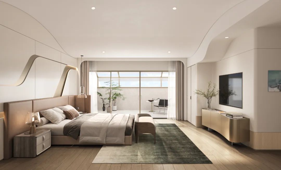 蓝色钱江大平层私宅设计丨中国杭州丨OTL本体建筑空间设计-60