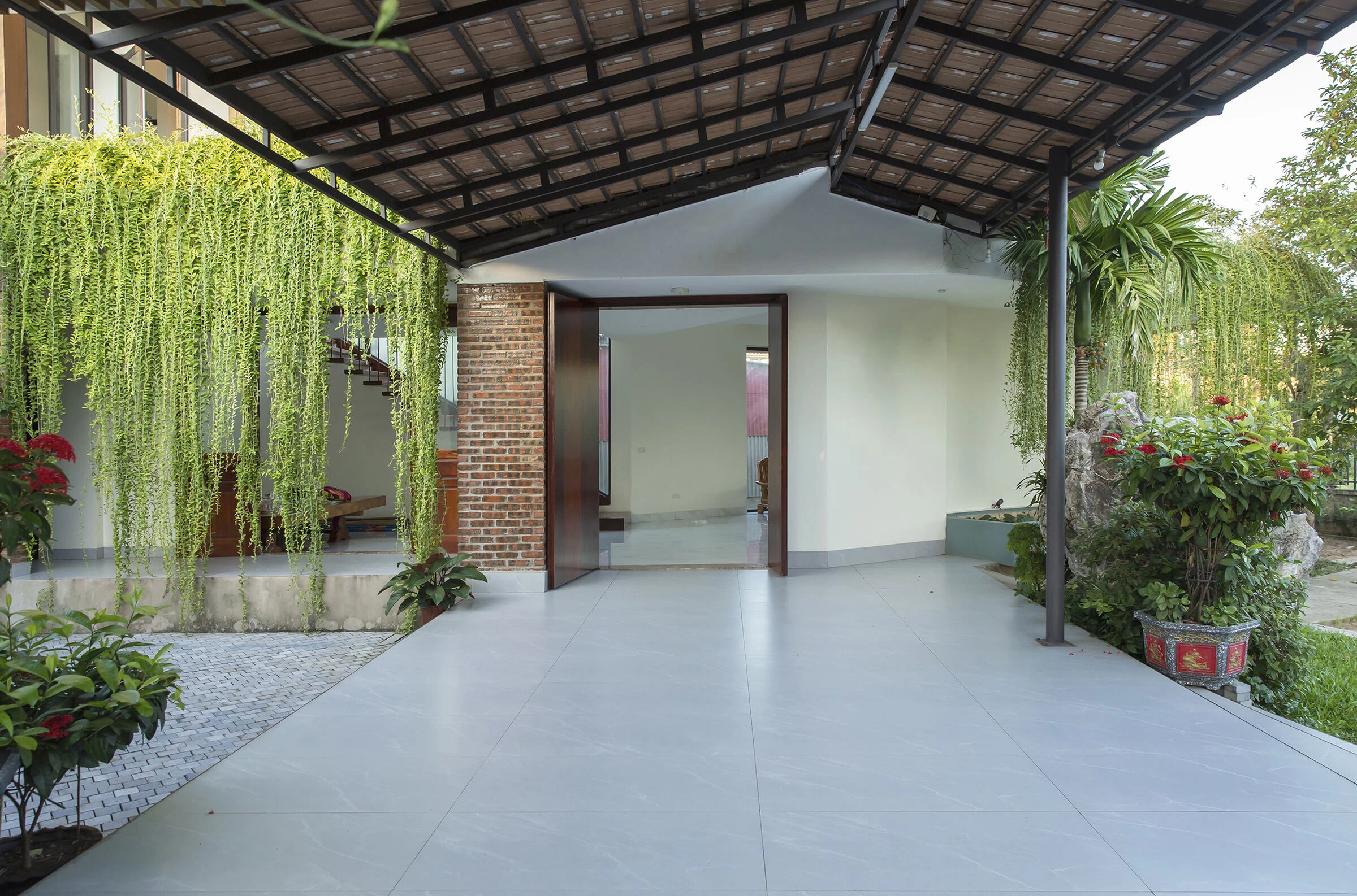 T3 House · 传统与现代相融合的乡村住宅设计丨越南丨ecmo architect-24