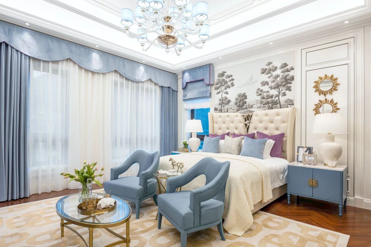 美纵设计｜商城义乌 绿谷云溪 样板间 201户型-1