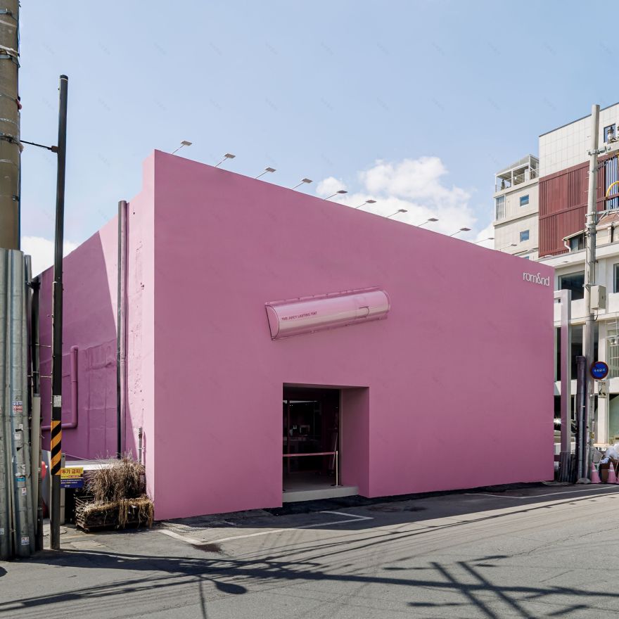 Rom&nd Flagship Store, Pink Office in Seongsu-1