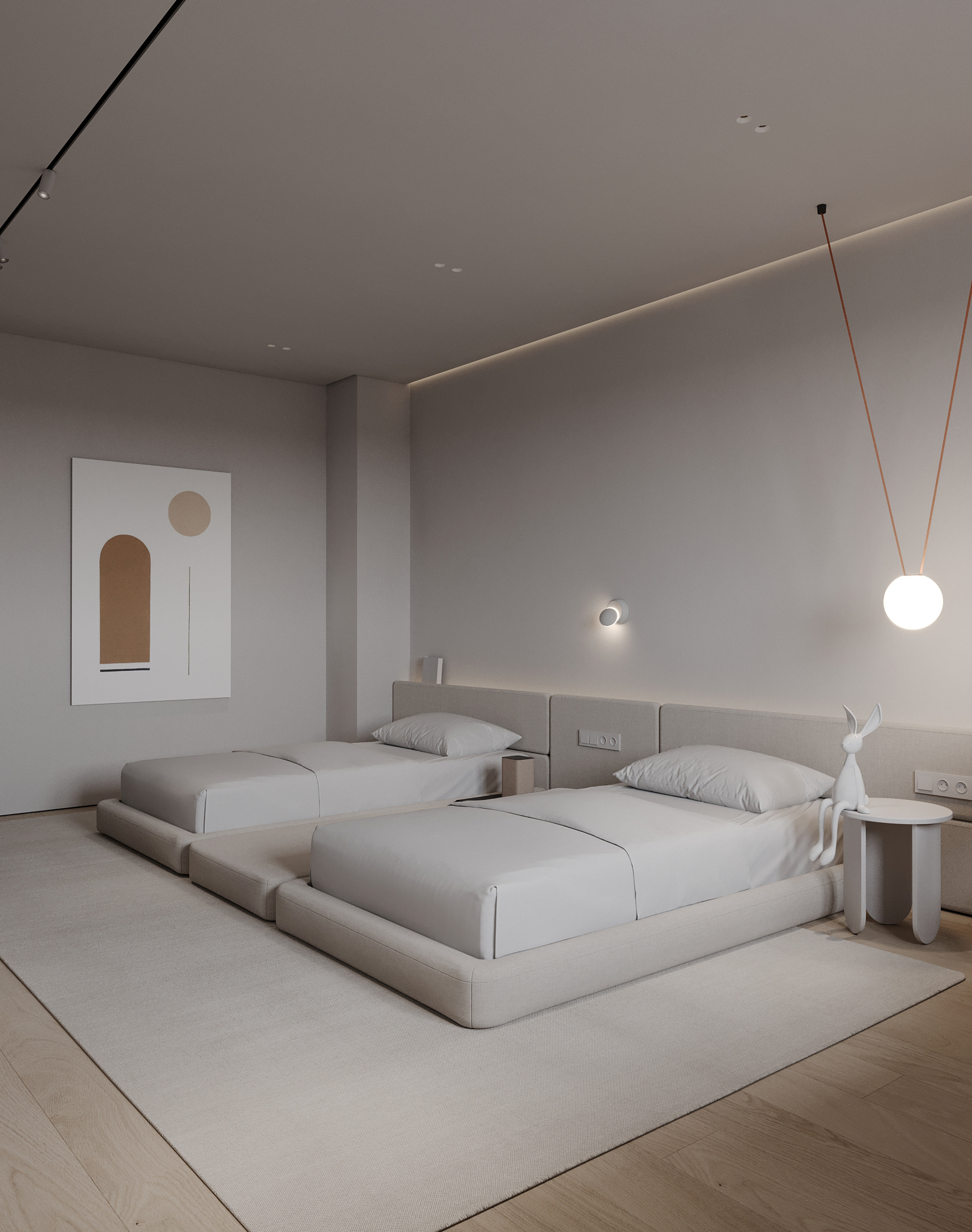 ЖК:Александровский 公寓室内设计项目丨俄罗斯车里雅宾斯克丨Ananev Architects-109