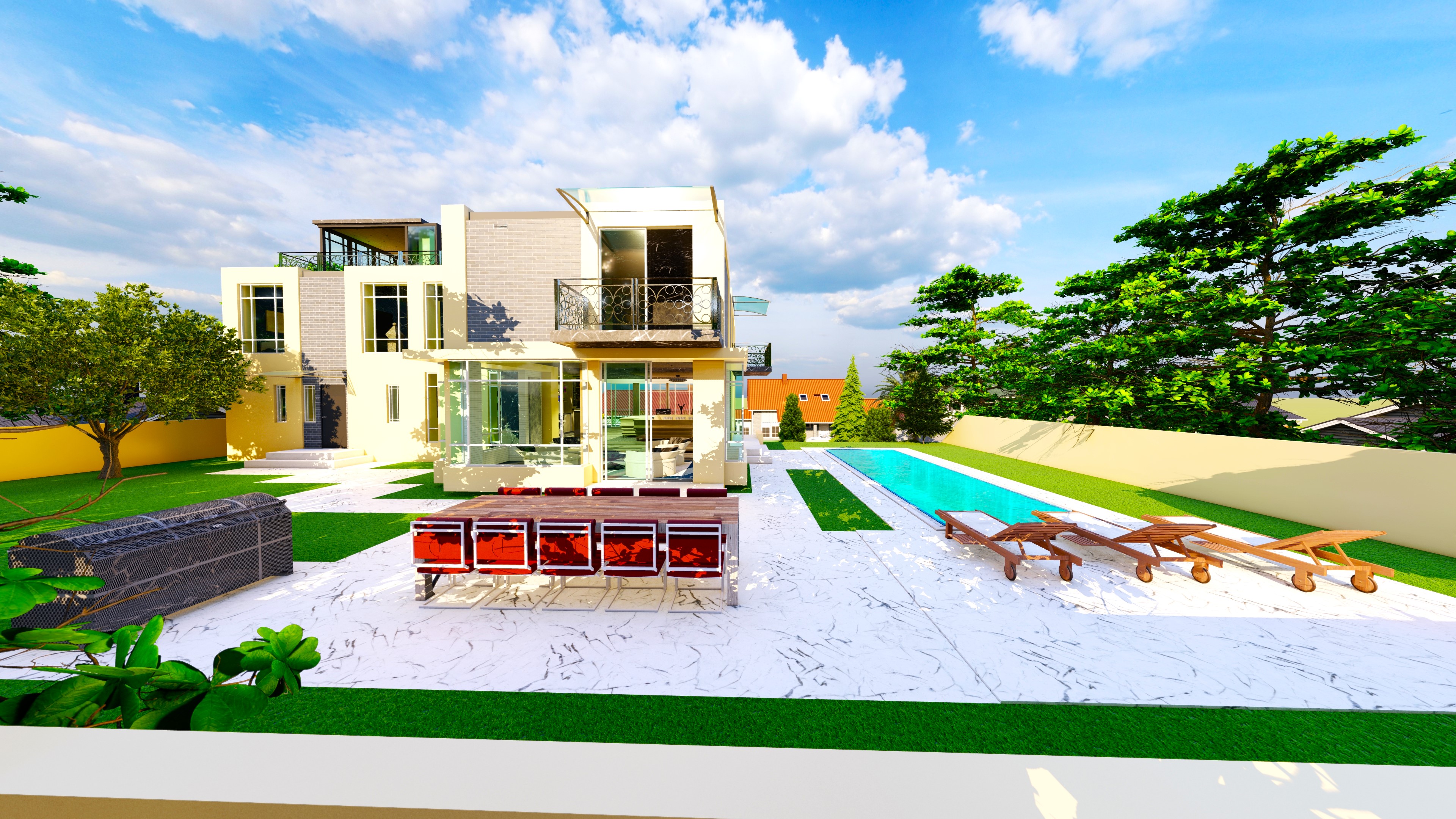 Modern House Interior and Exterior design-6