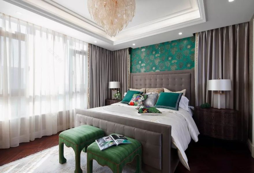 北京午后滟澜,现代美式演绎别样艺术格调-31