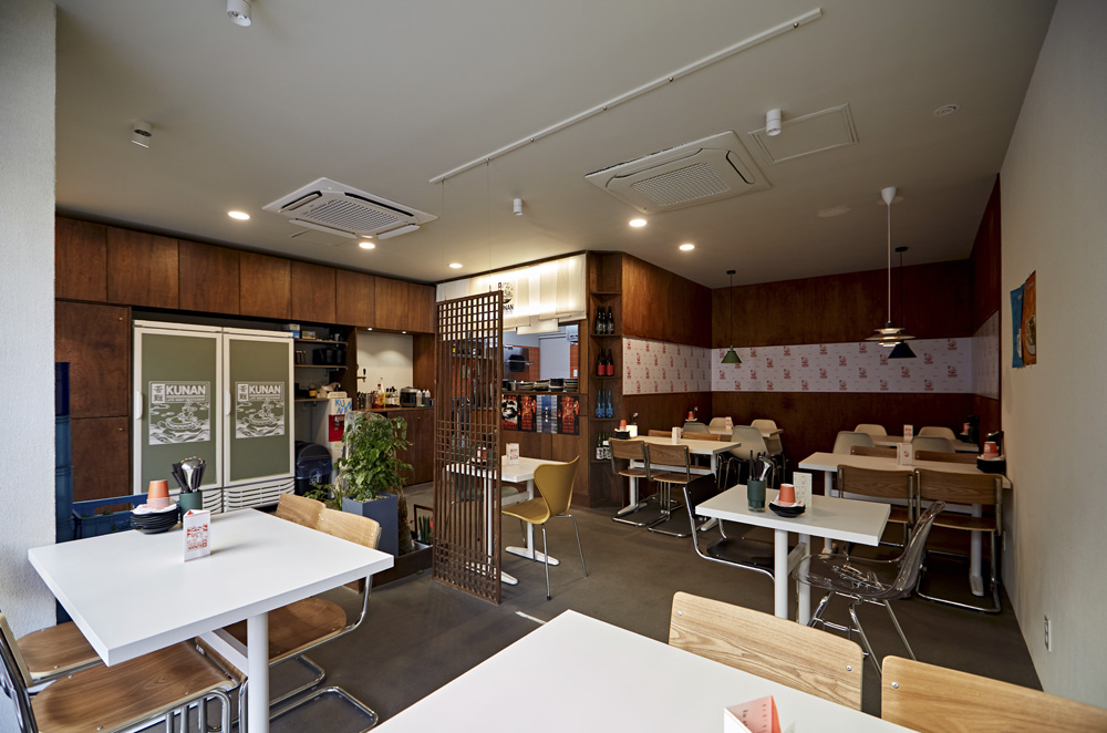 首尔심야식당 쿠난 | 화이트우드 앤틬크打造现代简约餐厅-5