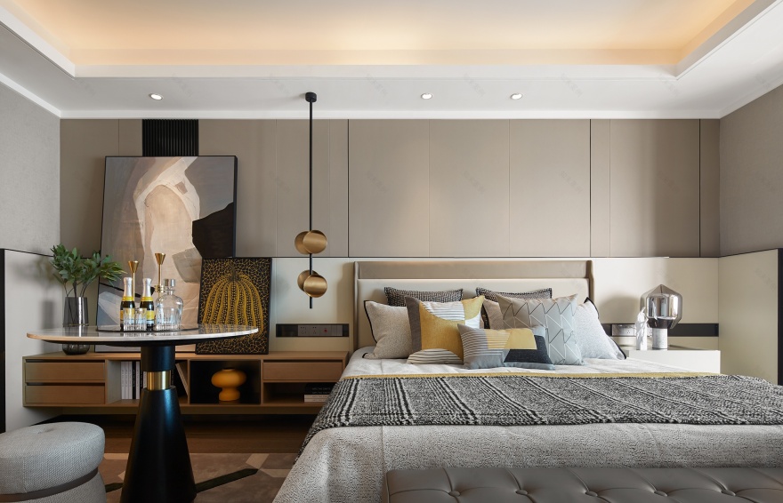 安阳云顶样板间丨中国安阳丨石间设计-19