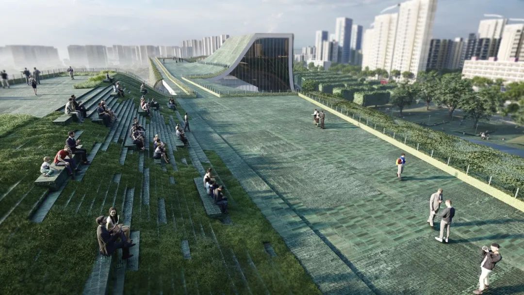 中法武汉生态示范城文化·体育活动中心丨中国武汉丨时境建筑,前海源点景观室内设计(深圳)有限公司-16