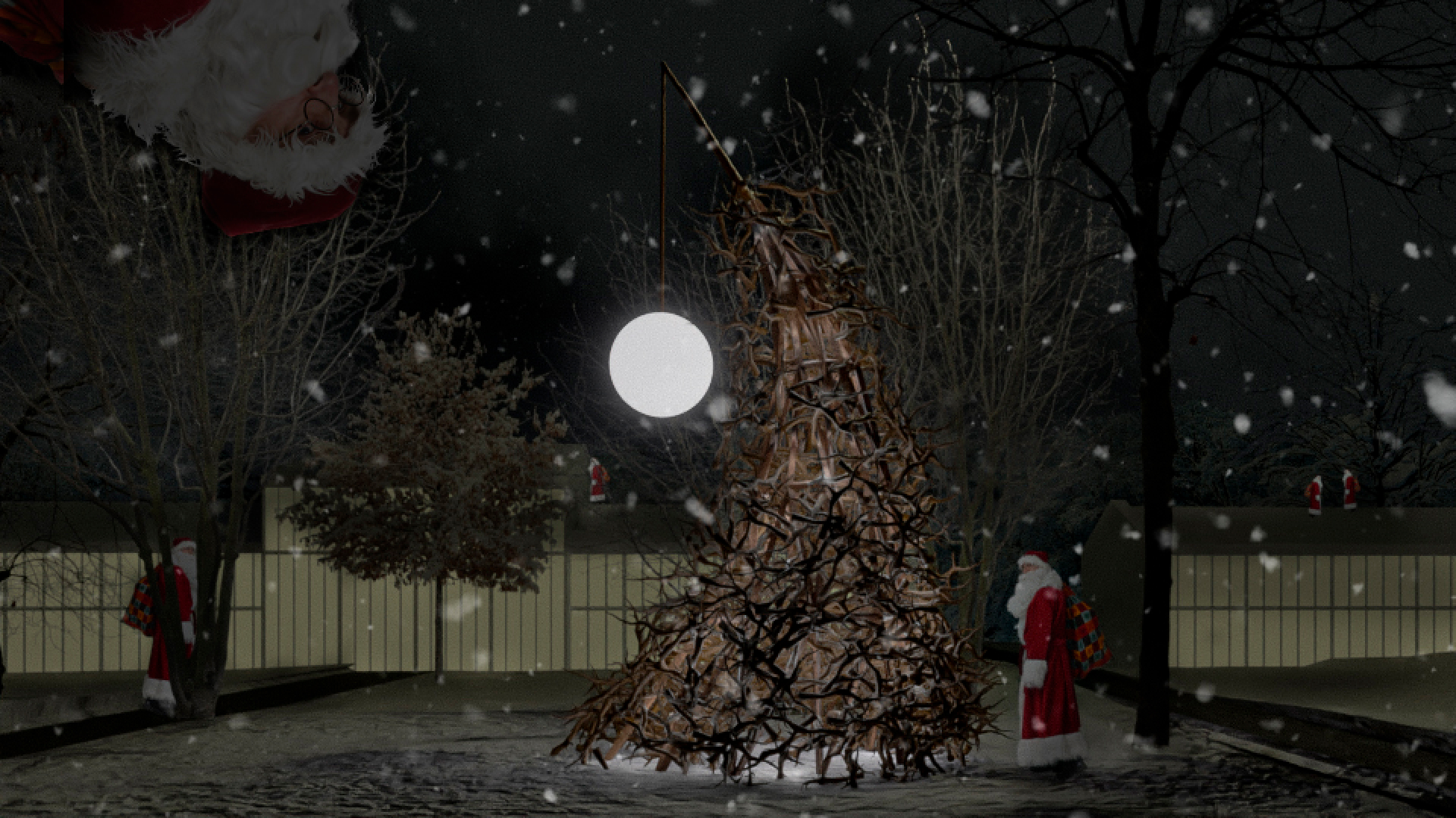 Arkhangelsk自然保护区公园“带真星星的圣诞树”项目-17