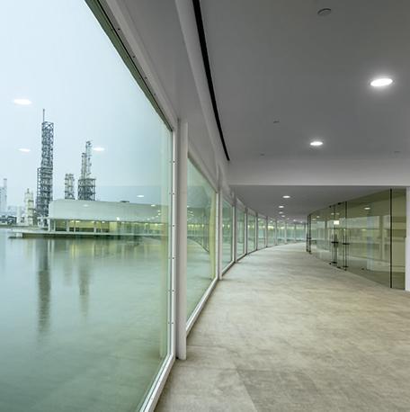 江苏淮安化工公司办公室-- 水畔龙盘的设计魅力-3