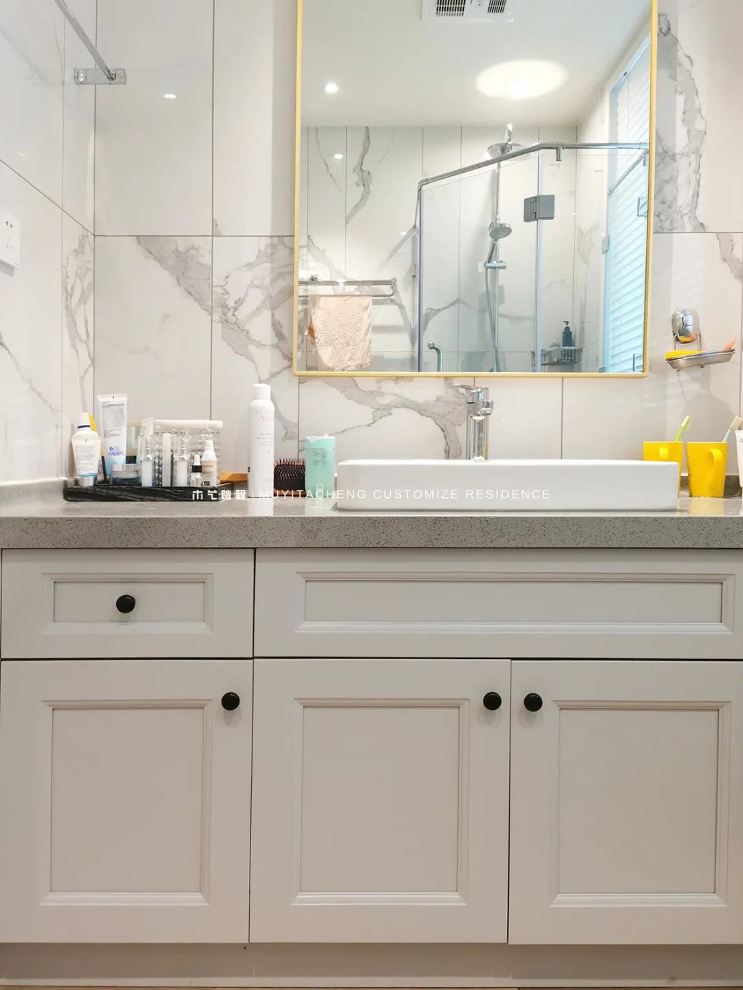 重庆两江新宸高级联排别墅定制案例丨中国重庆丨木艺踏程全屋定制-88