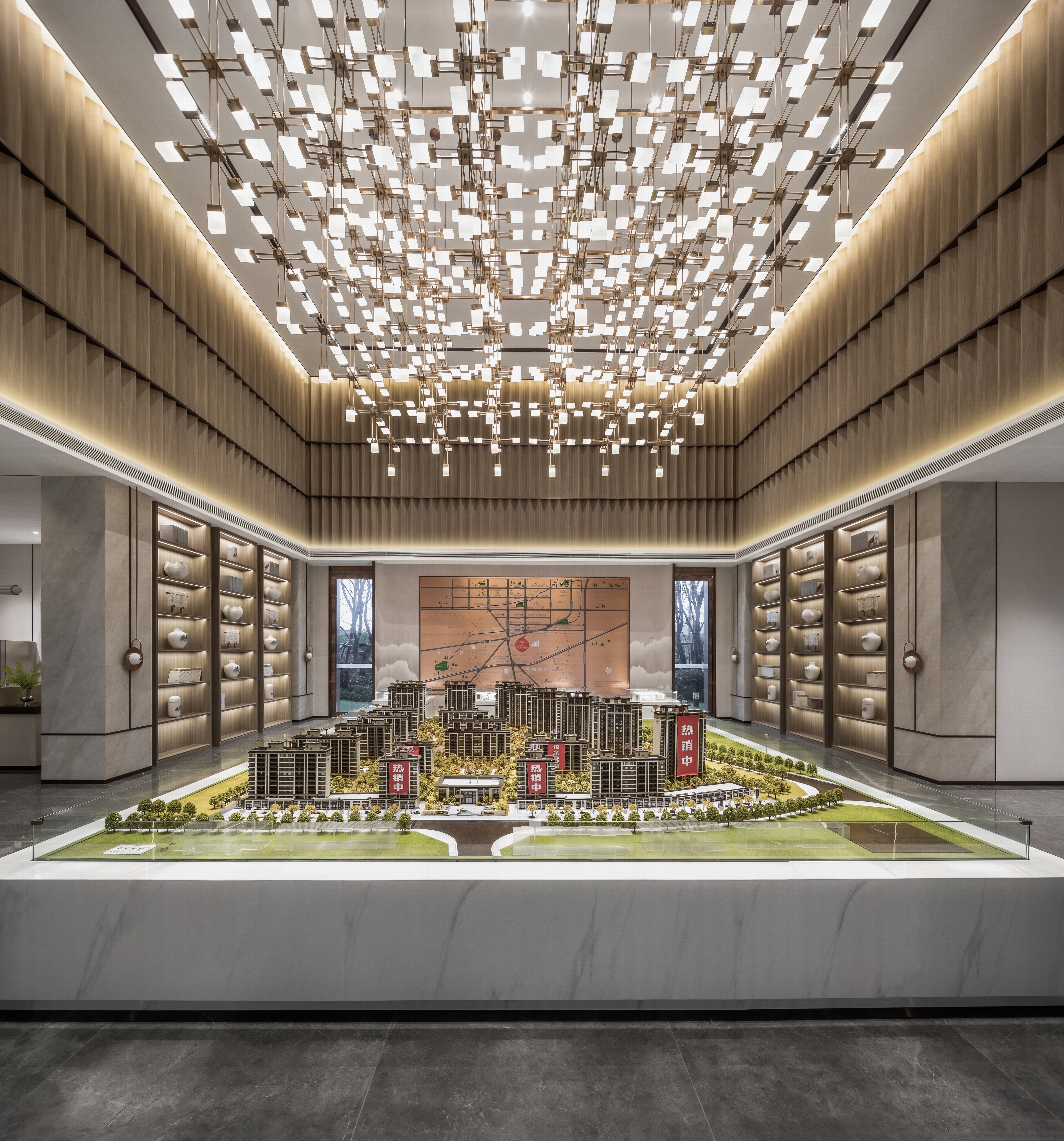 新乡建业橙园销售中心丨中国新乡丨郑州青草地装饰设计有限公司-6