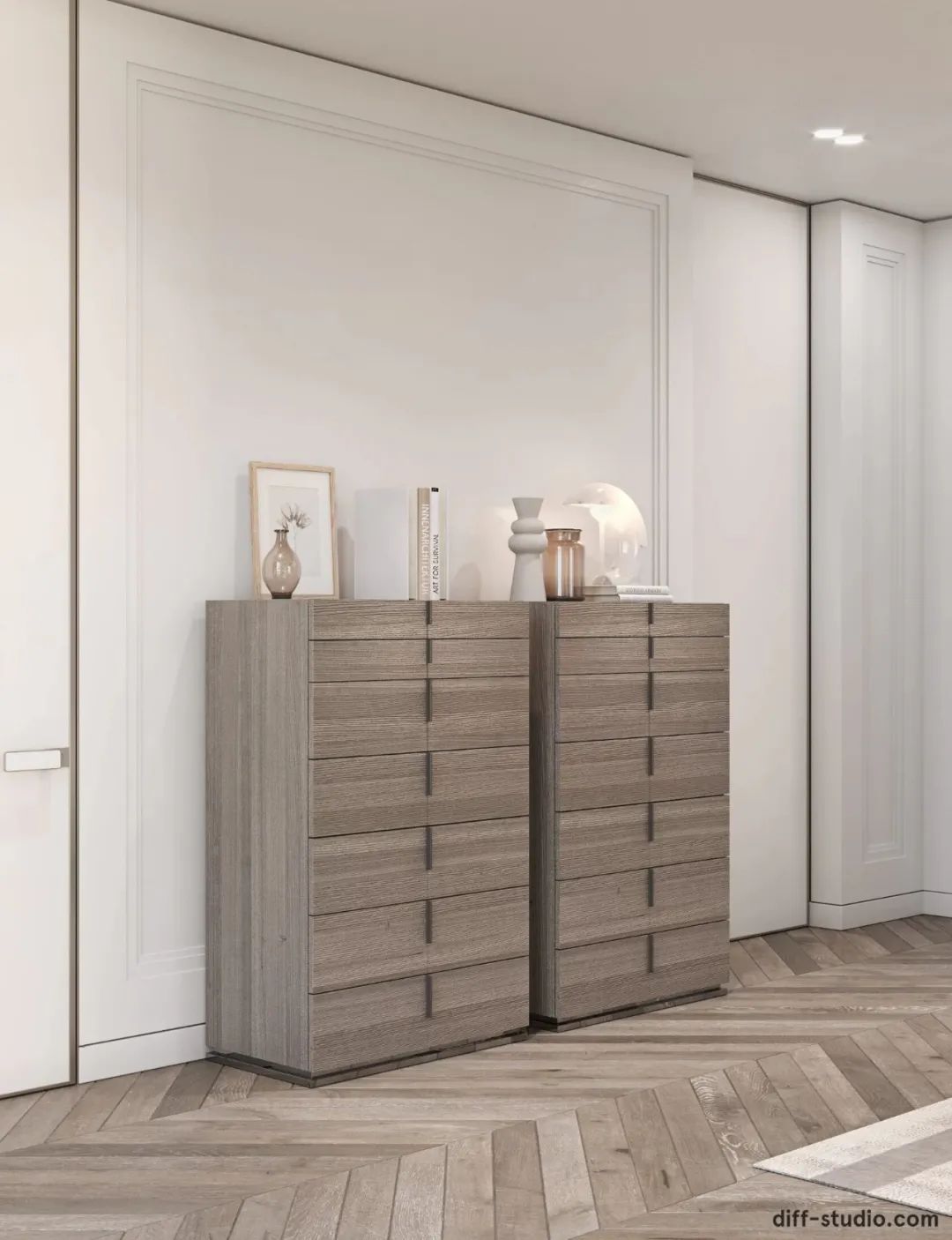 乌克兰基辅 1600㎡新古典奢华大宅丨Diff.Studio-68