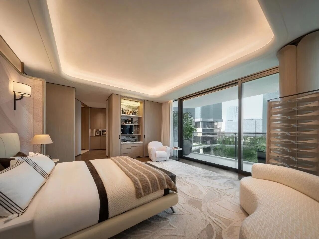 成都金融城贝宸S1顶奢大宅丨中国成都丨建筑设计line+建筑事务所,室内设计CCD,景观设计WTD纬图-19