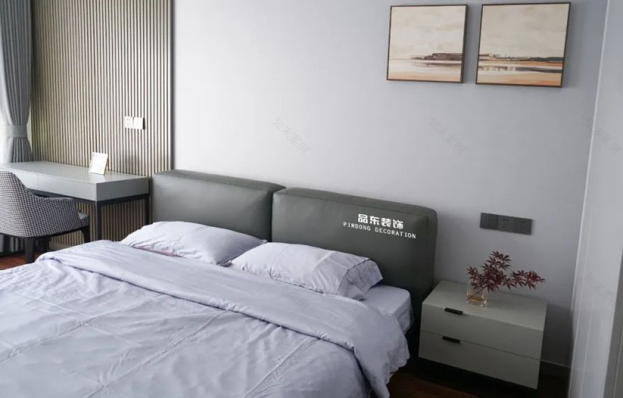 香颂华府现代温馨家居设计丨台州品东装饰-59