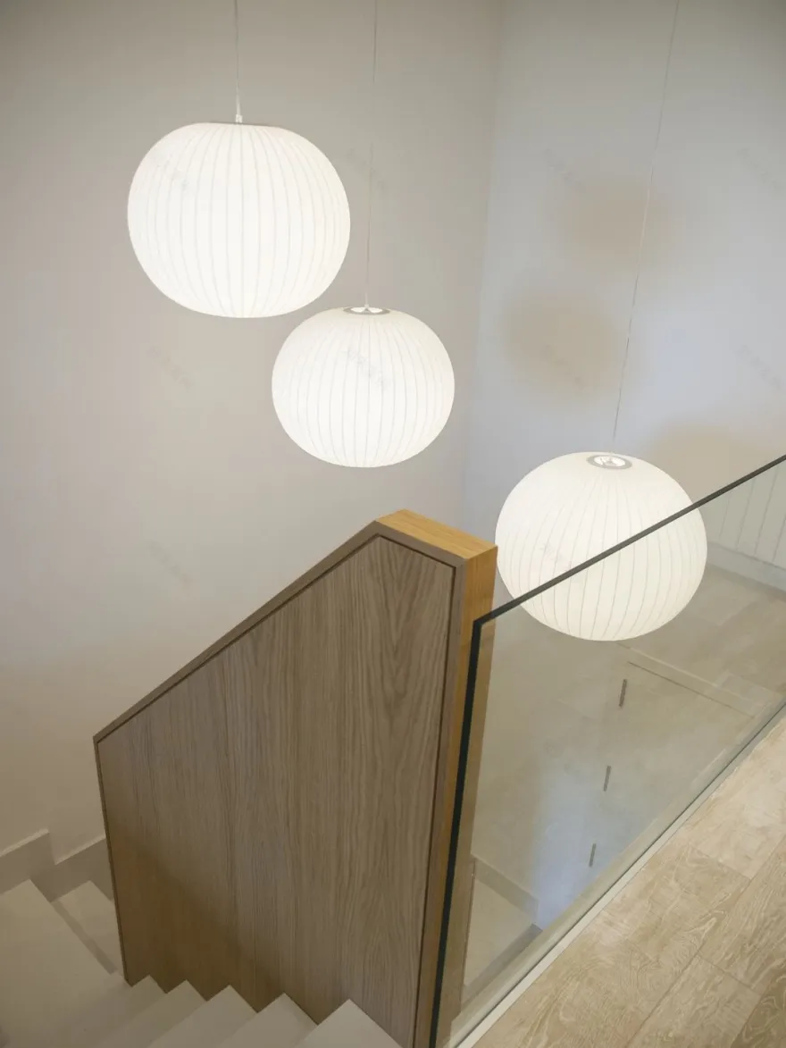 温暖实用的绿意空间复式公寓-38