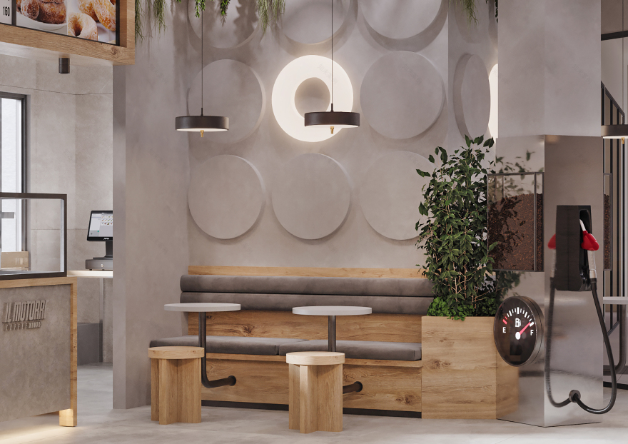 IL MOTORRE COFFEE咖啡馆丨俄罗斯彼得罗扎沃茨克丨Muravina Anna,Sazonova Elena-7