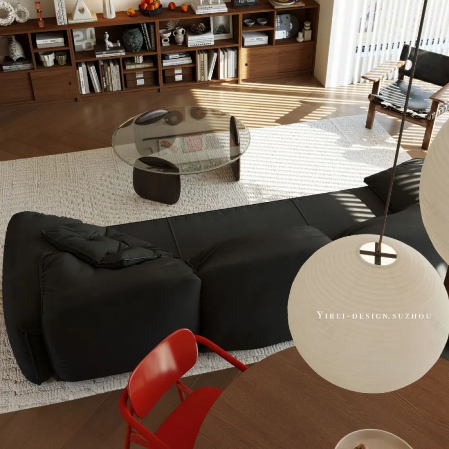 苏州中古风家装设计丨中国苏州丨YIBEI DESIGN-6