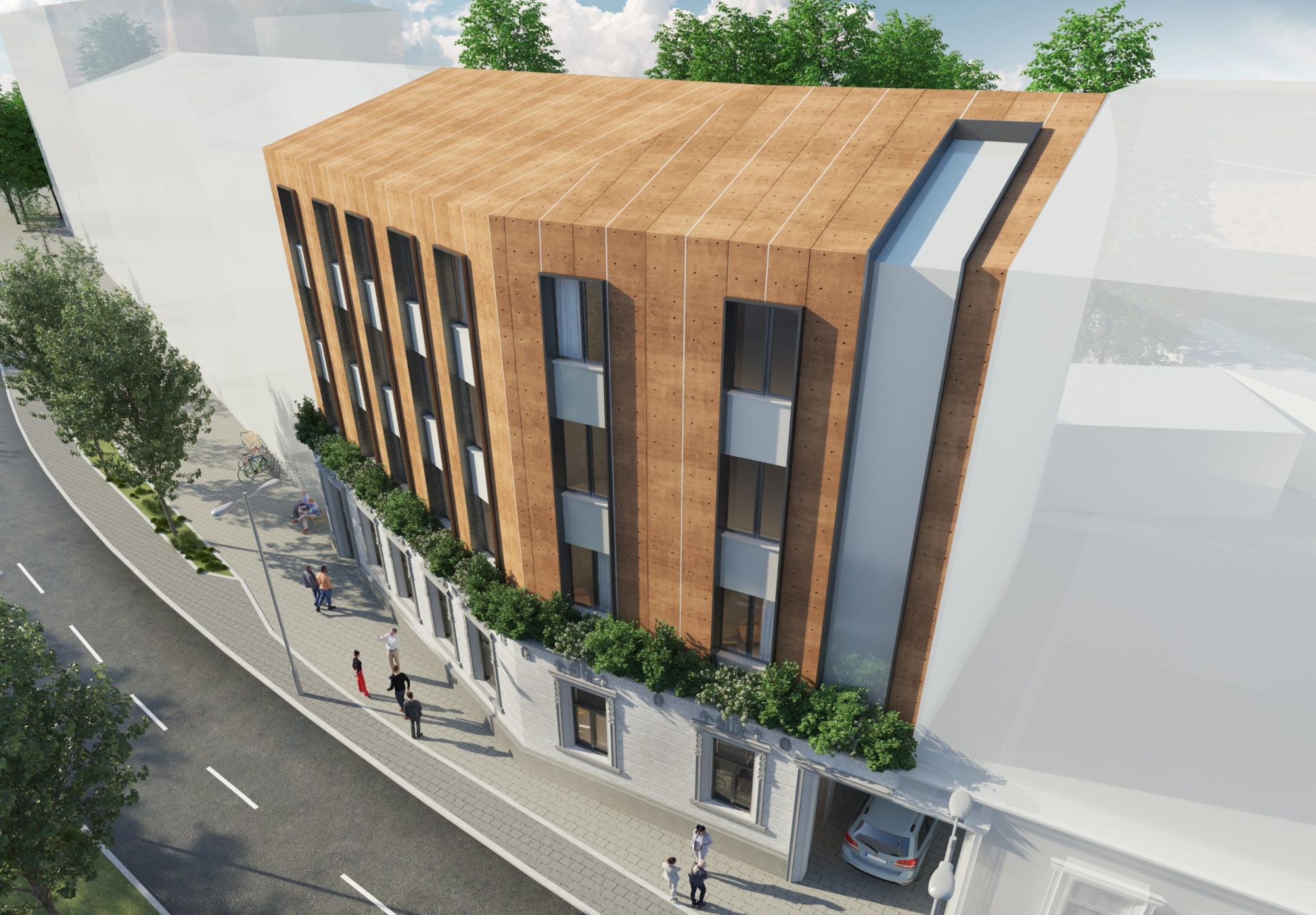 弗尔沙茨社会服务中心新楼项目丨Bureau Cube Partners-0