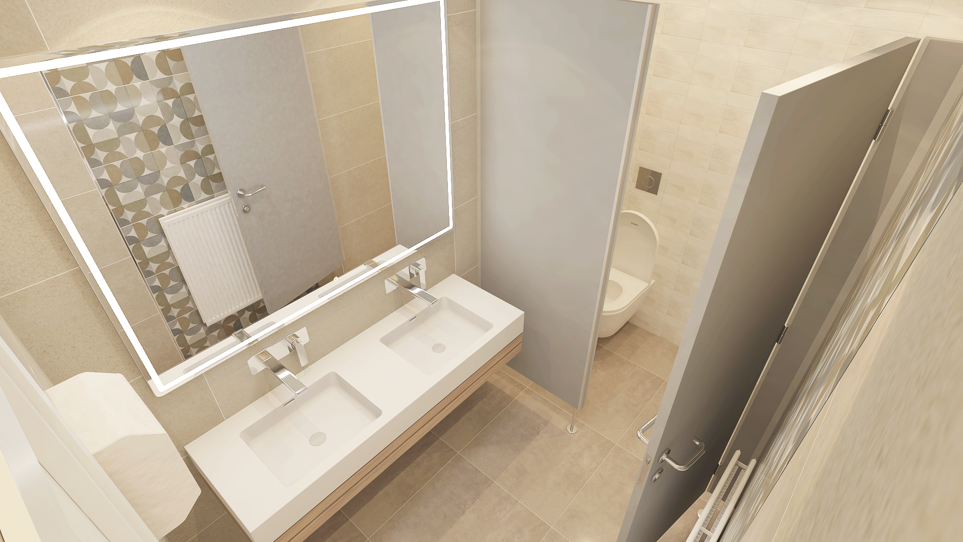 Humbaba Chicken House Berlin - Interior Design 3D-16