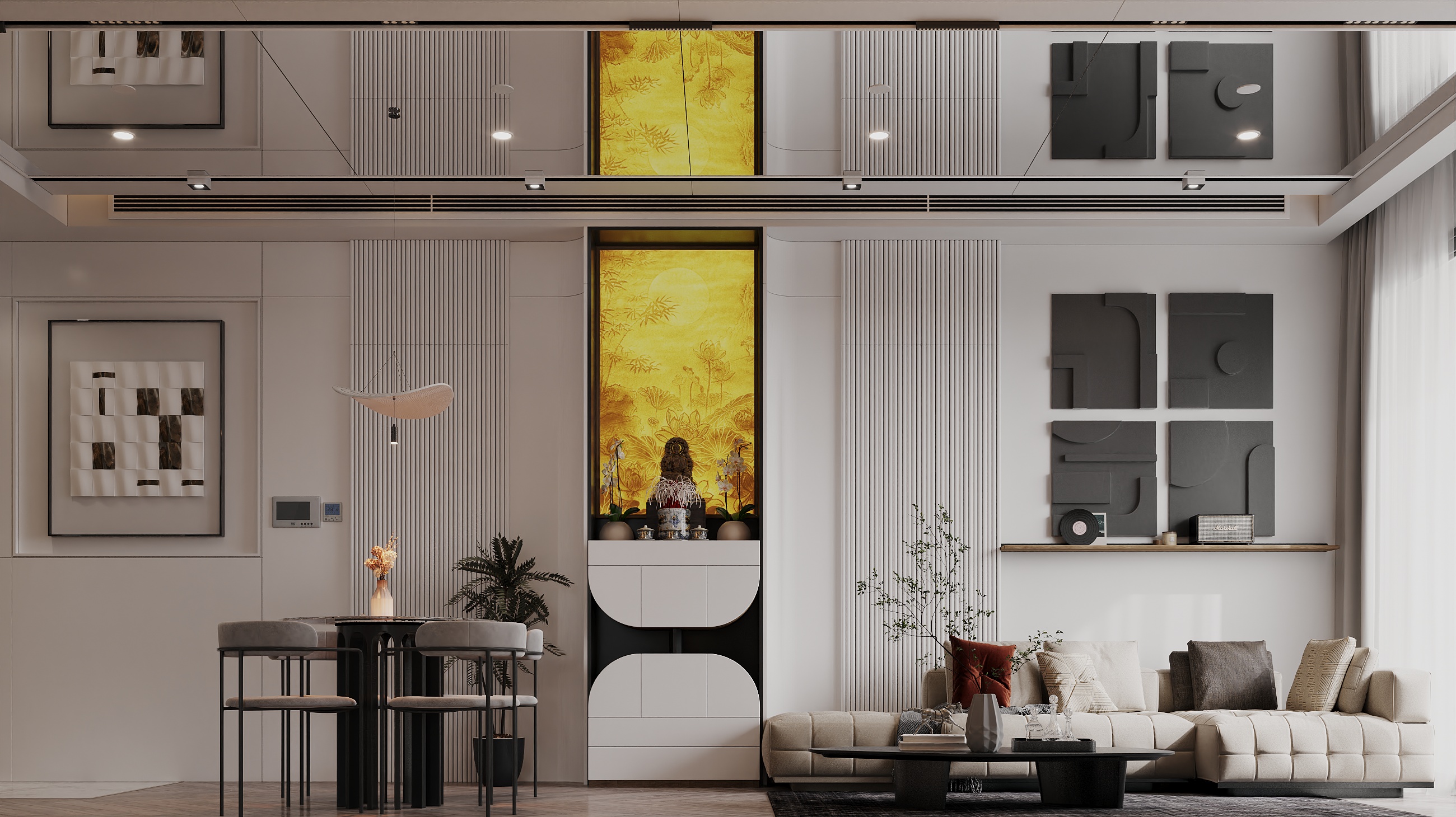 Apartment modern Livingroom 12-3