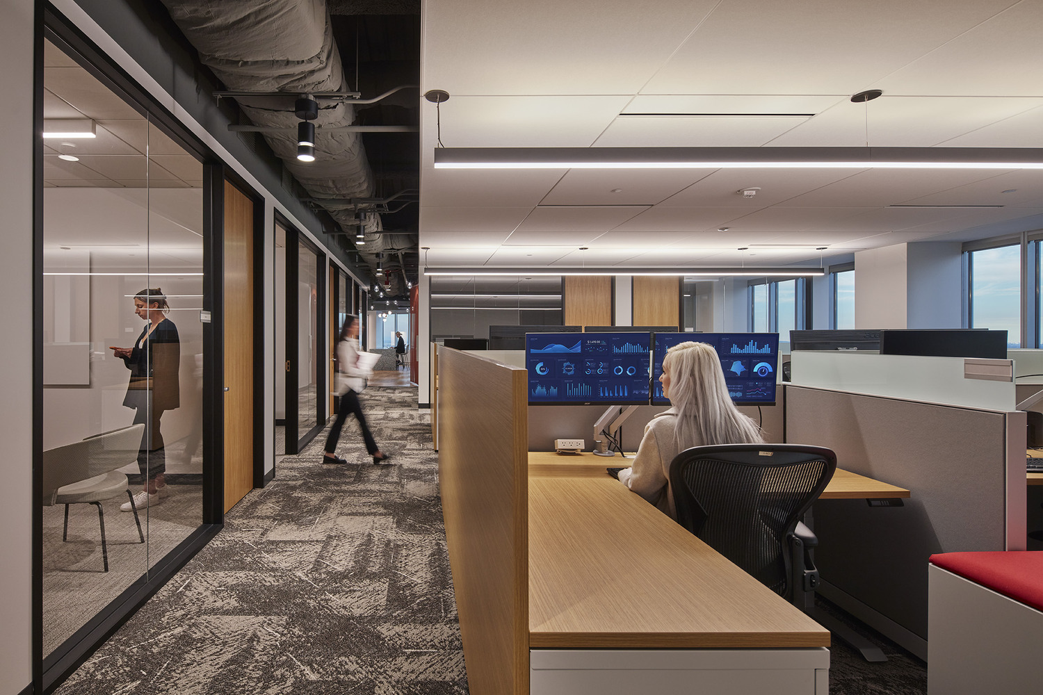 洛杉矶金融公司未来办公室设计丨美国洛杉矶丨HED-14