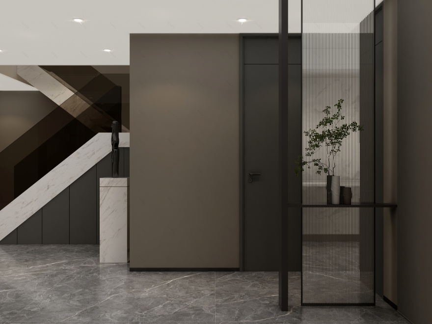 意式极简别墅-12