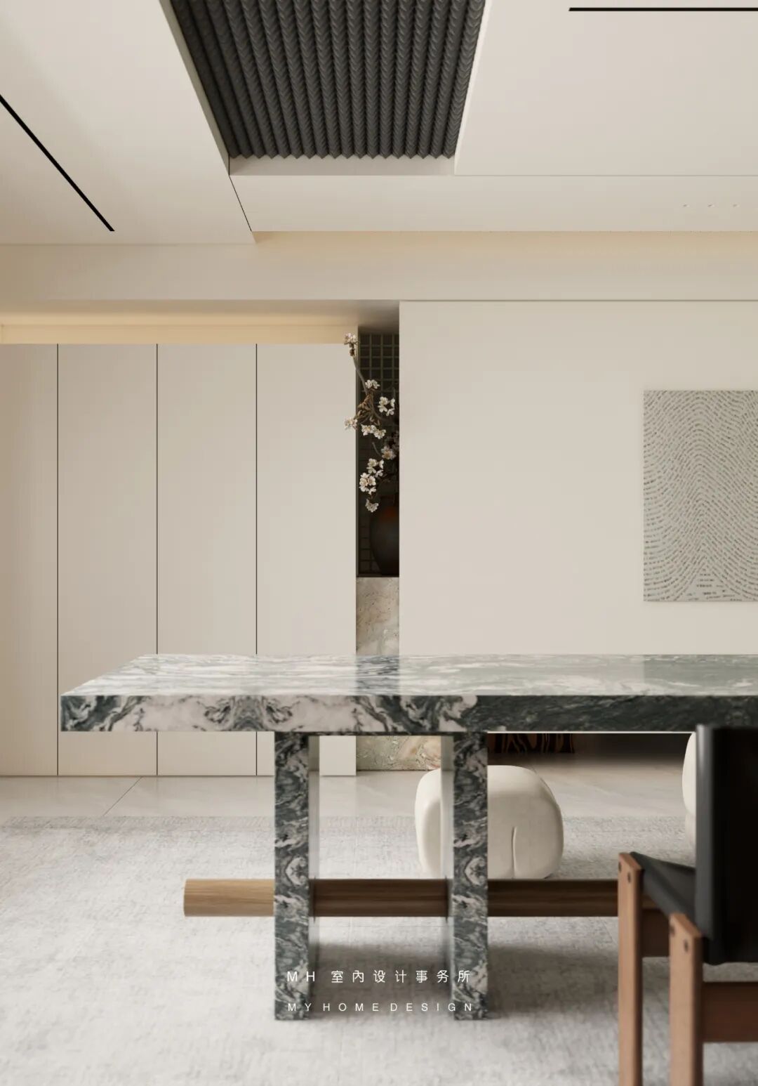 【首发】MH设计新作：自由·归属▏当代豪宅的极简艺术，让生活更有腔调-194