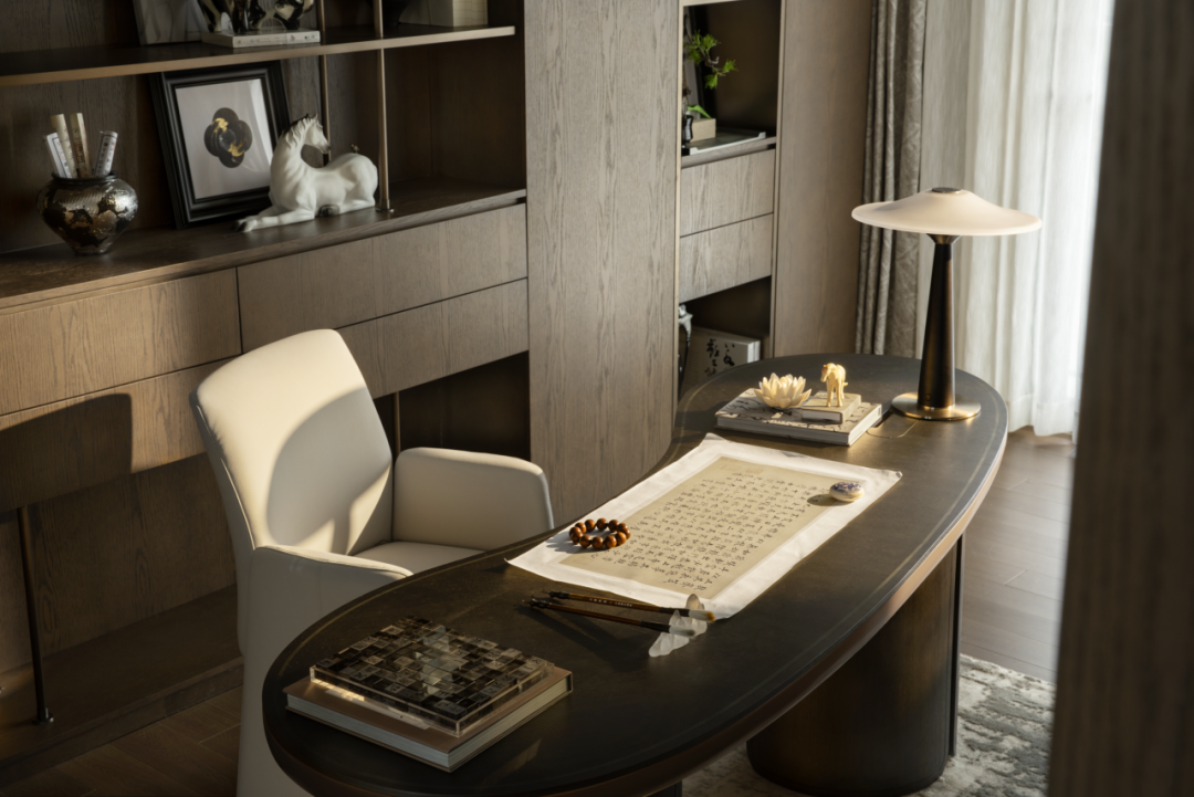 匠著|凤樾府640㎡珍藏别墅：东意西境下的隐奢哲学-46