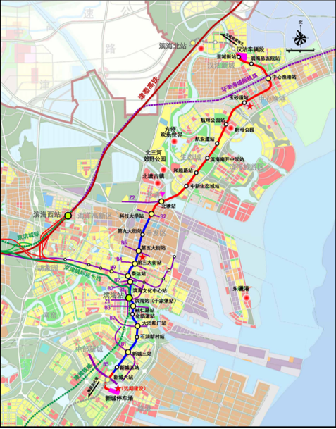 天津市轨道交通Z4线一期工程北段丨中国天津丨BAUD北建大设计院-1