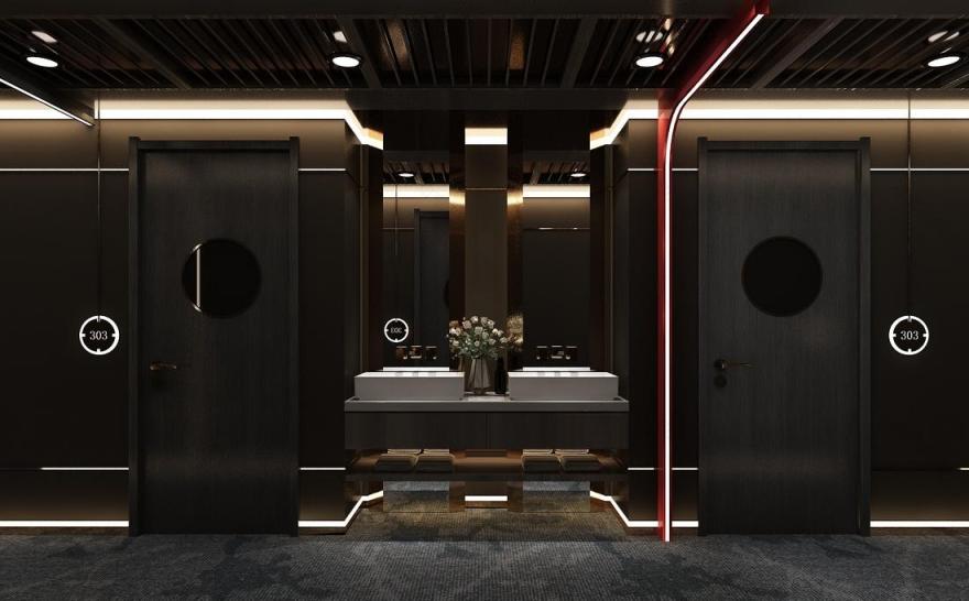 东海蓝天 · 融合自然元素的现代室内设计-20