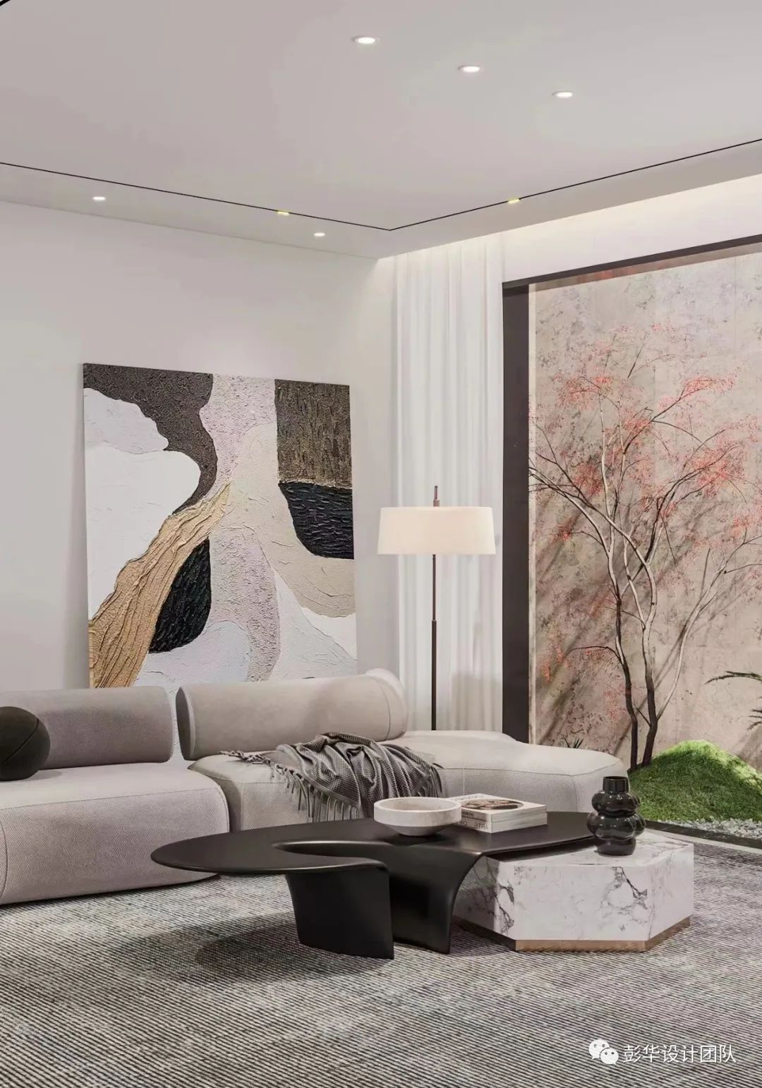 赖特与山 · 现代简约独栋别墅设计-22