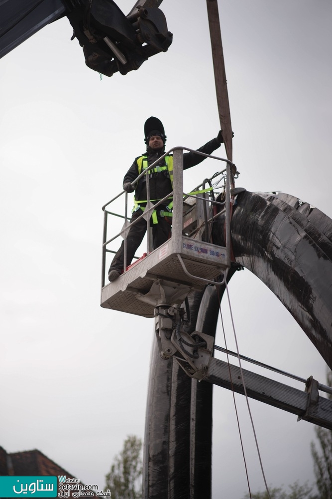 钢结构拱形展馆NAWA丨波兰弗罗茨瓦夫丨Oskar Zieta团队-41