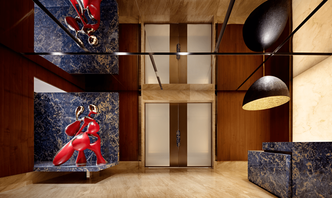 新作丨474㎡豪宅，奢华艺术的美感-1