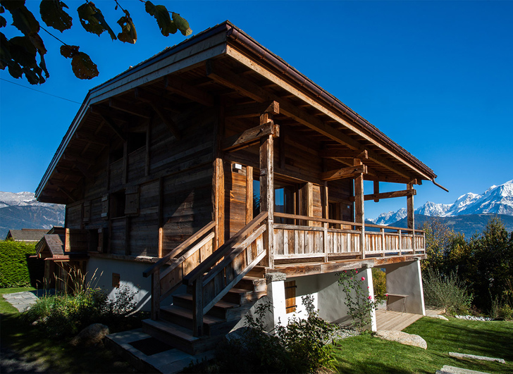 Megeve Refuge 打造现代阿尔卑斯山居-12