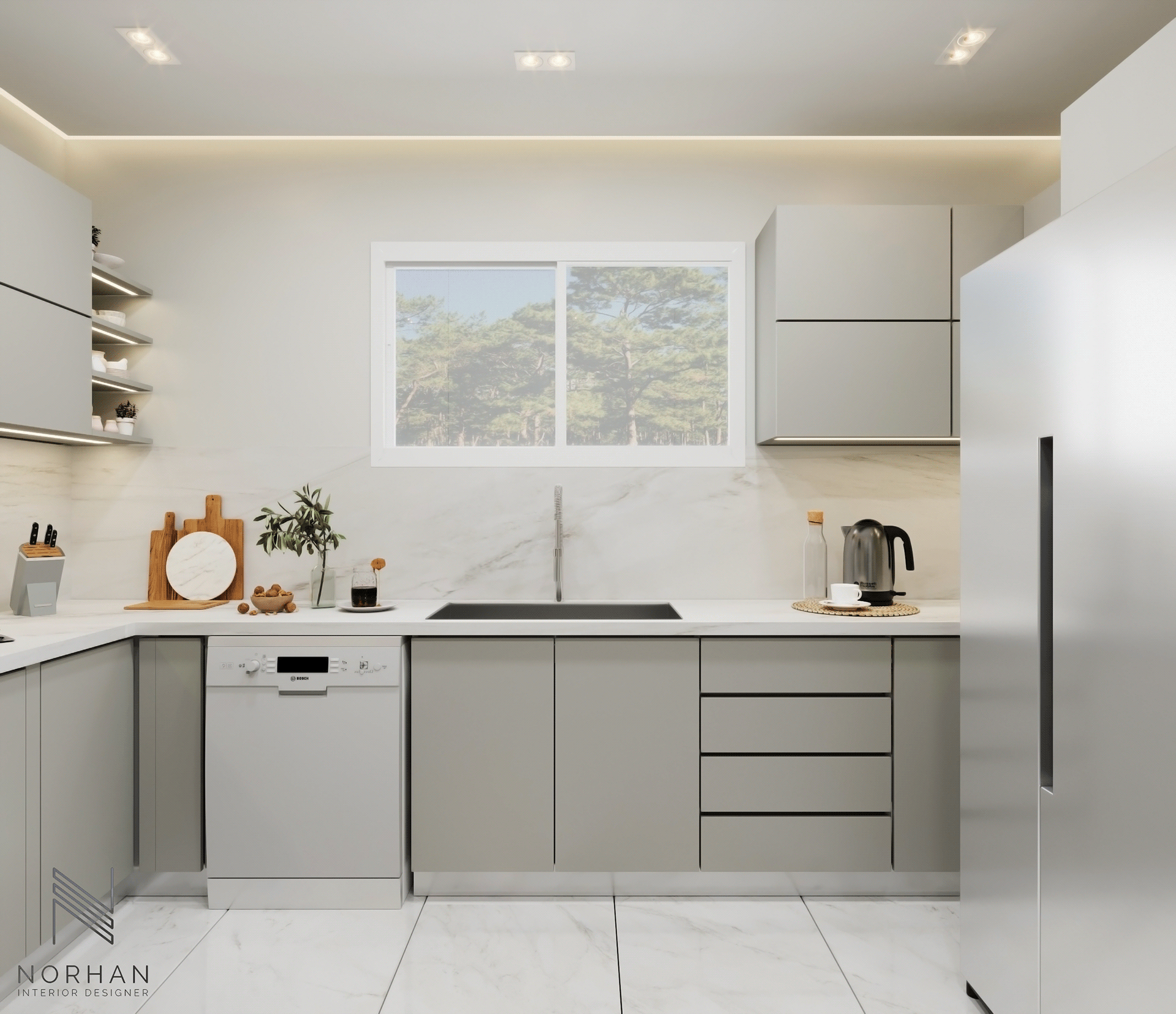 Modern Kitchen in KSA-4