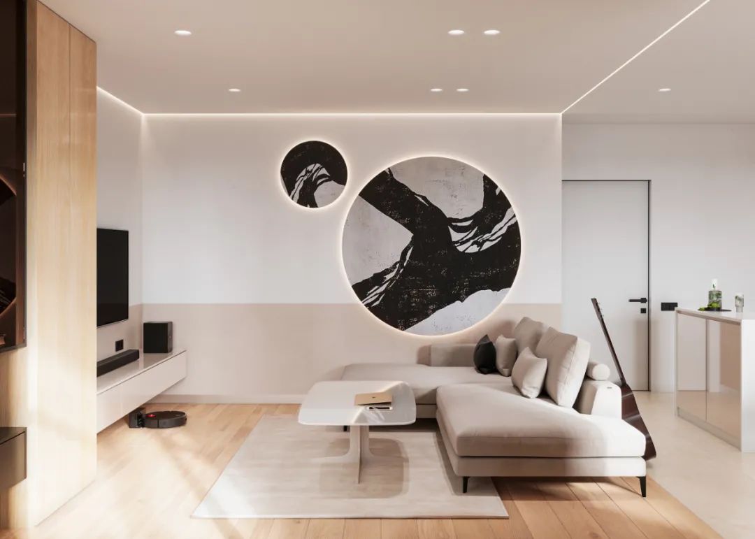 巴塞罗那 95㎡温暖柔和两居室丨西班牙巴塞罗那丨NOVOSAD ARCHITECTS-15