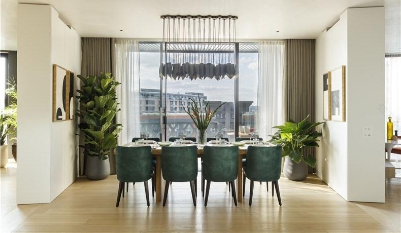 SUNA INTERIOR DESIGN设计--伦敦Gasholders顶层公寓-3