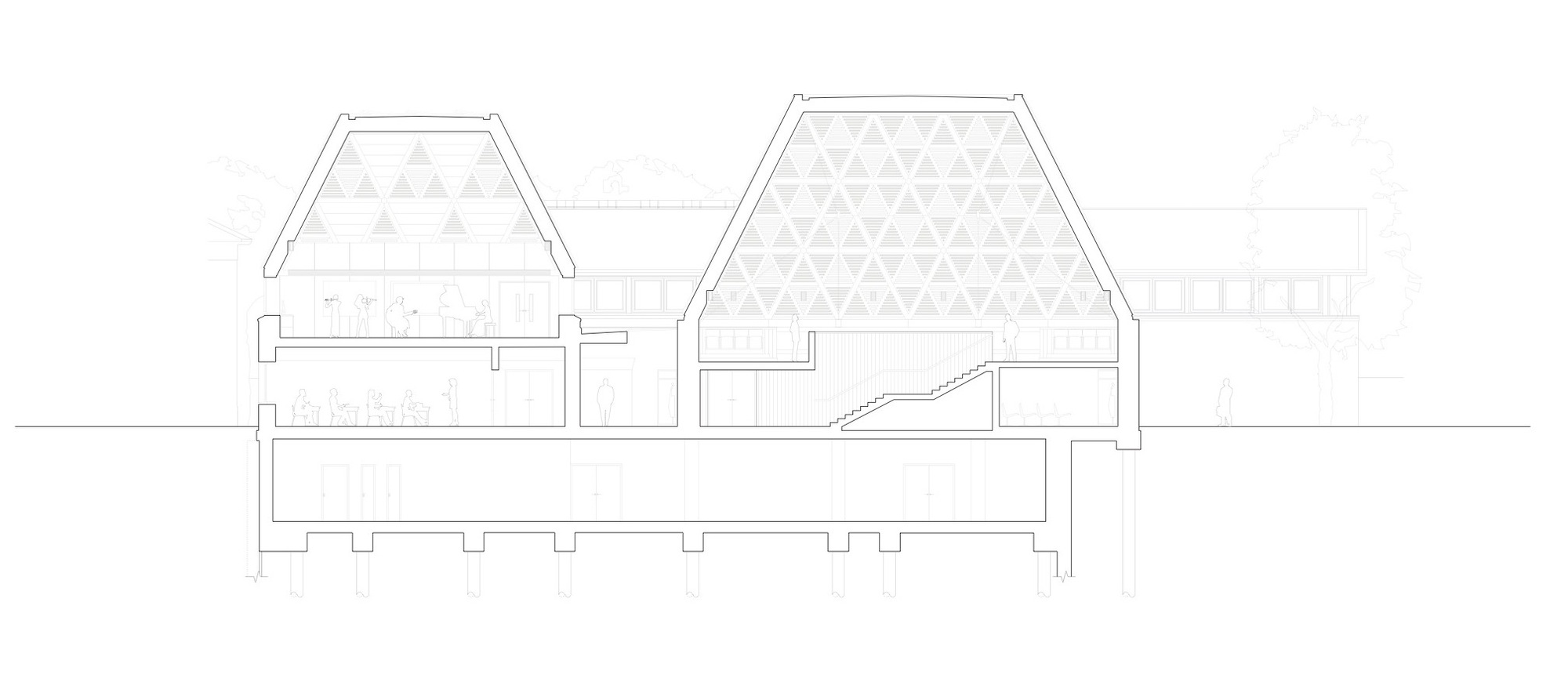 英伦学院风的音乐学校设计-29
