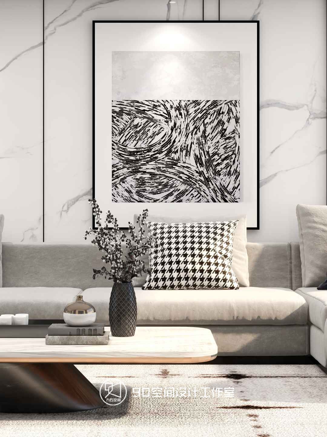 《寻寻觅觅》现代风格 134 平舒适家居设计-11